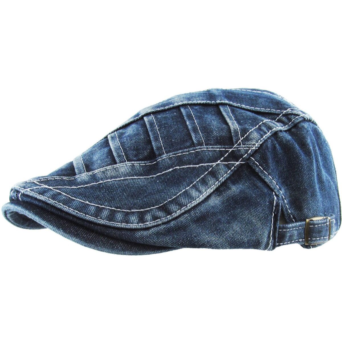 IVY Hat -K207, Washed Denim, Multi-Coloured, Adjustable