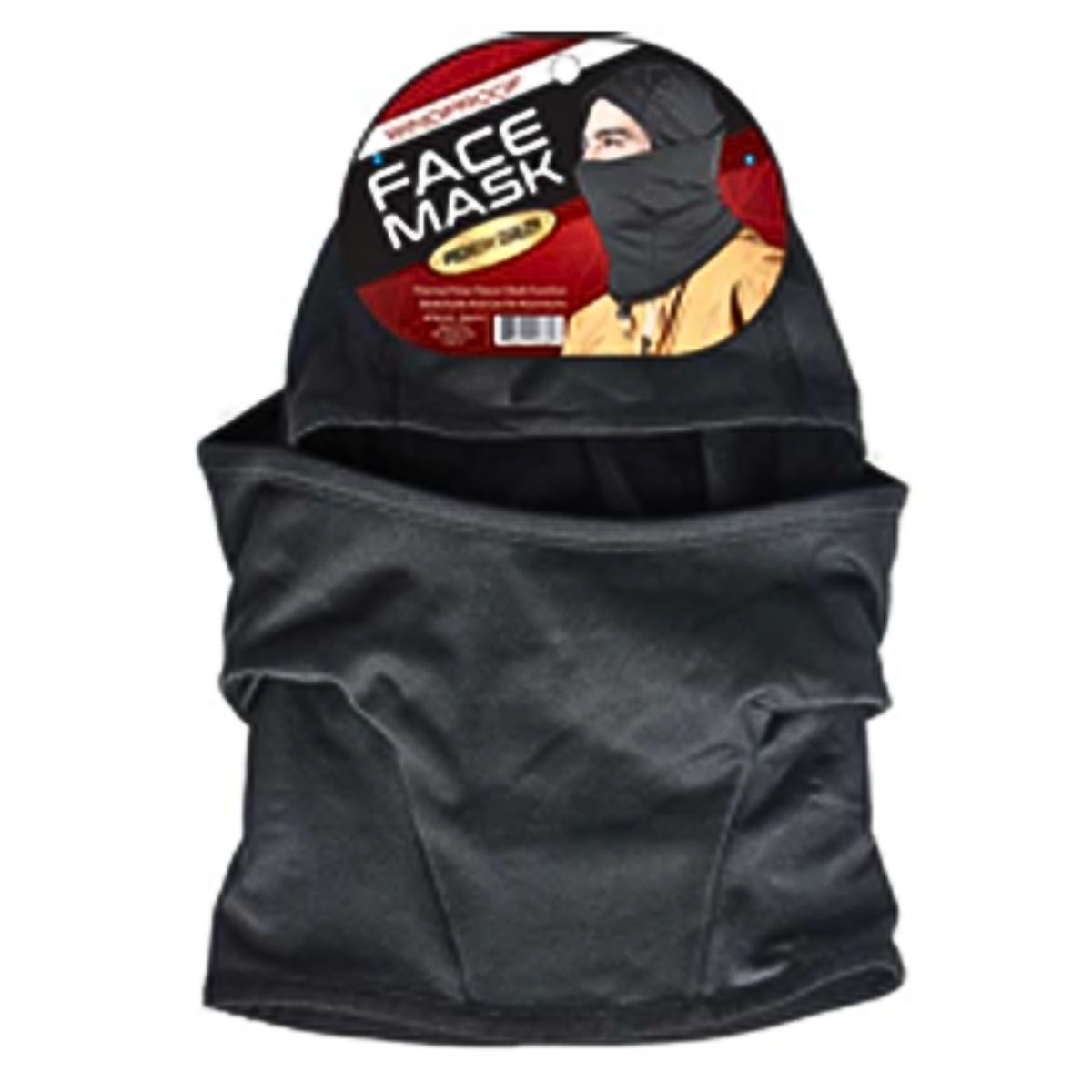 Multi Purpose Face Mask - Wind Proof, SMU013, Black