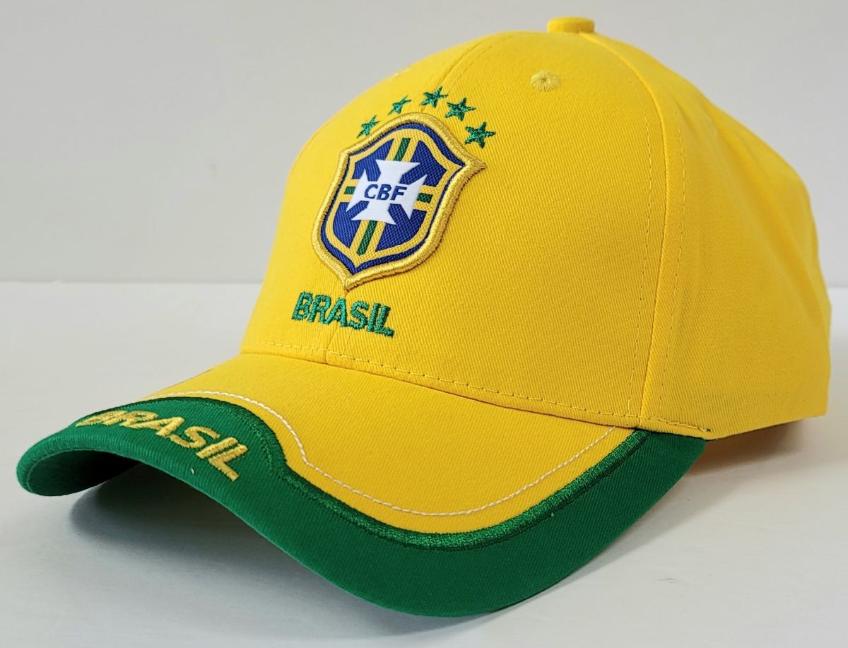 Soccer National Team cap - BRASIL, Licensed, OSFA, SNTBRS