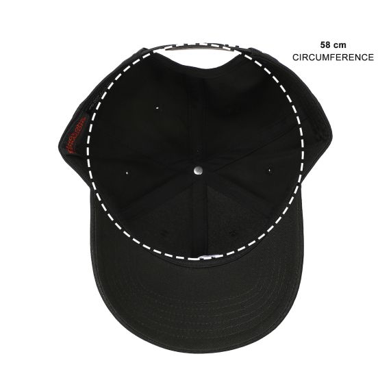Dungeons & Dragons Embroidered Logo Black Traditional Adjustable Hat, PYDAD
