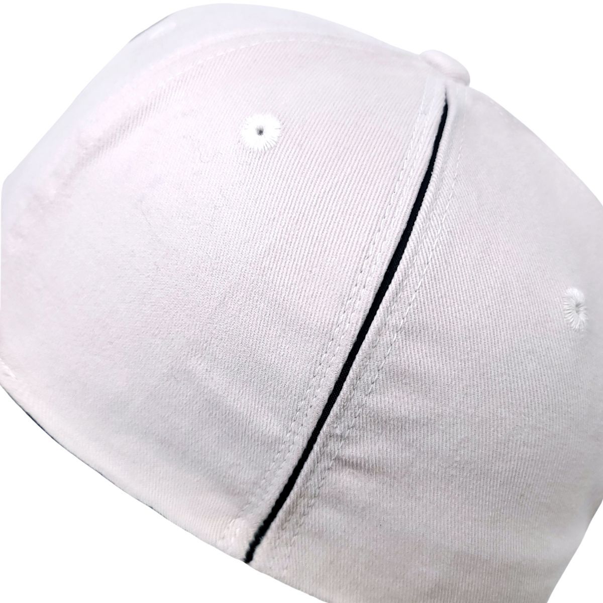 Red Bulldog Logo Fitted Cap, Light Grey