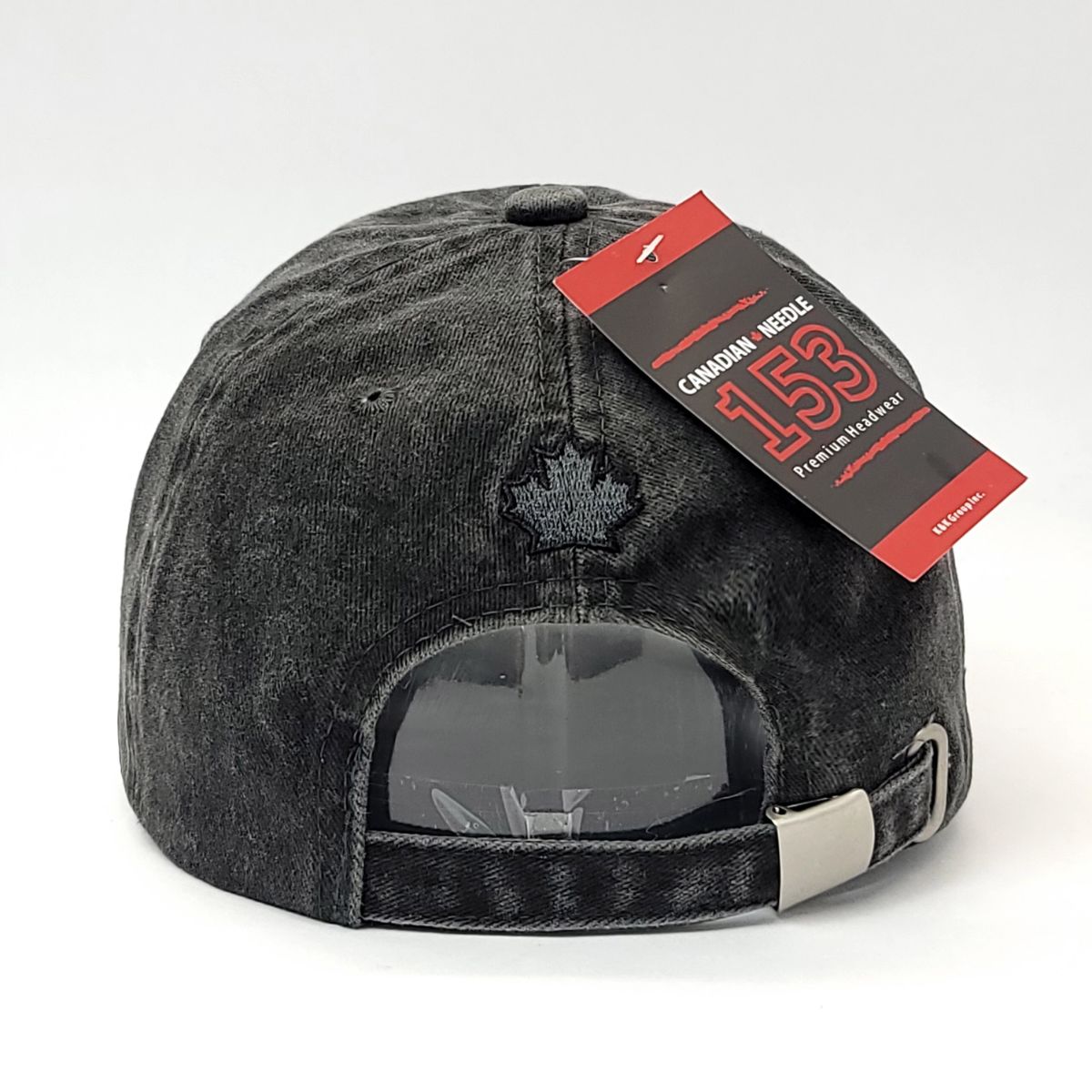 Canada Leaf Cap - Pigment Washed Cotton with 3D Leaf Logo, Multi-Coloured