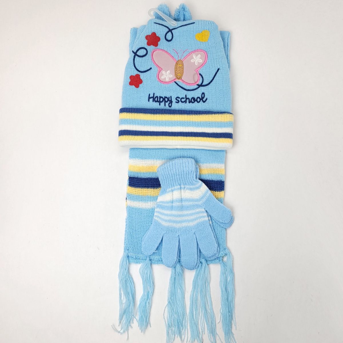 Toddler - Happy School 3 pieces set, Multi-Coloured