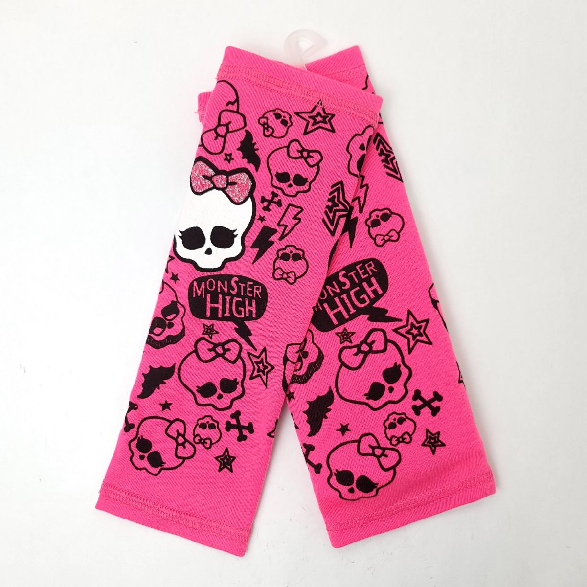 Youth - Monster High Arm Warmers, Hot Pink