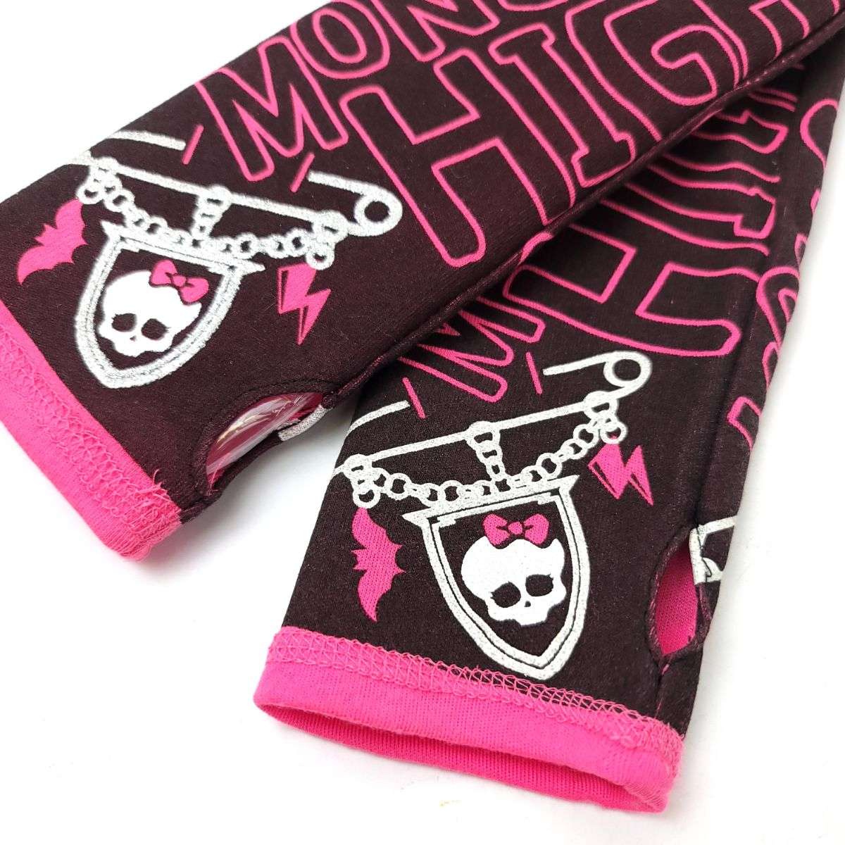 Youth - Monster High Arm Warmers, Black