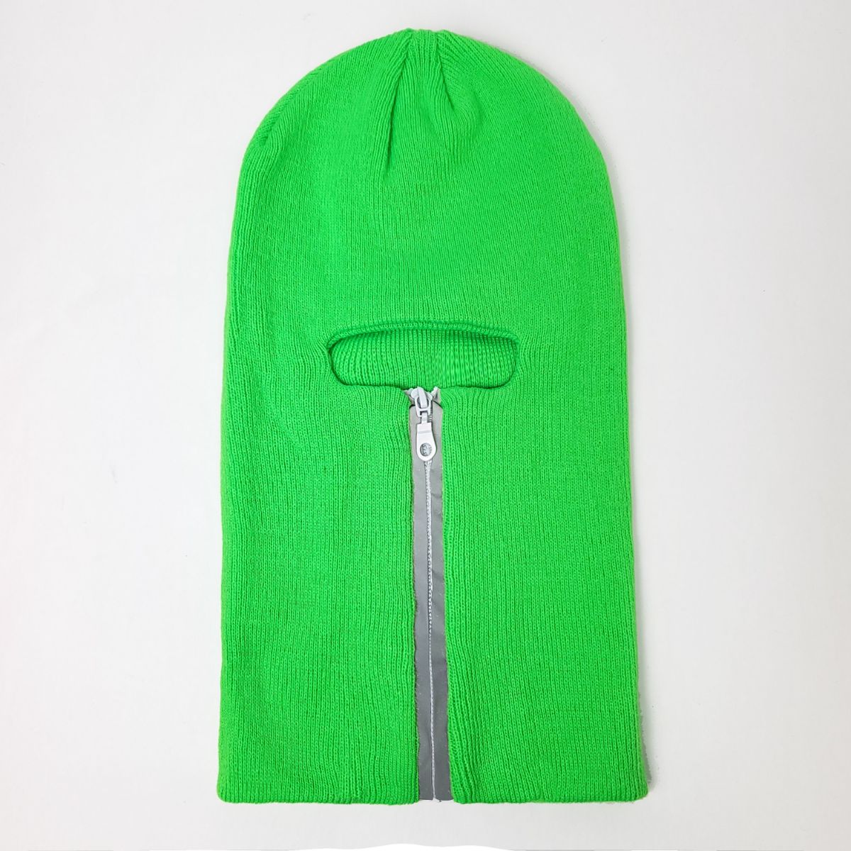 1 Hole Balaclava with Reflective Zipper, JF01RZ, Multi-Coloured