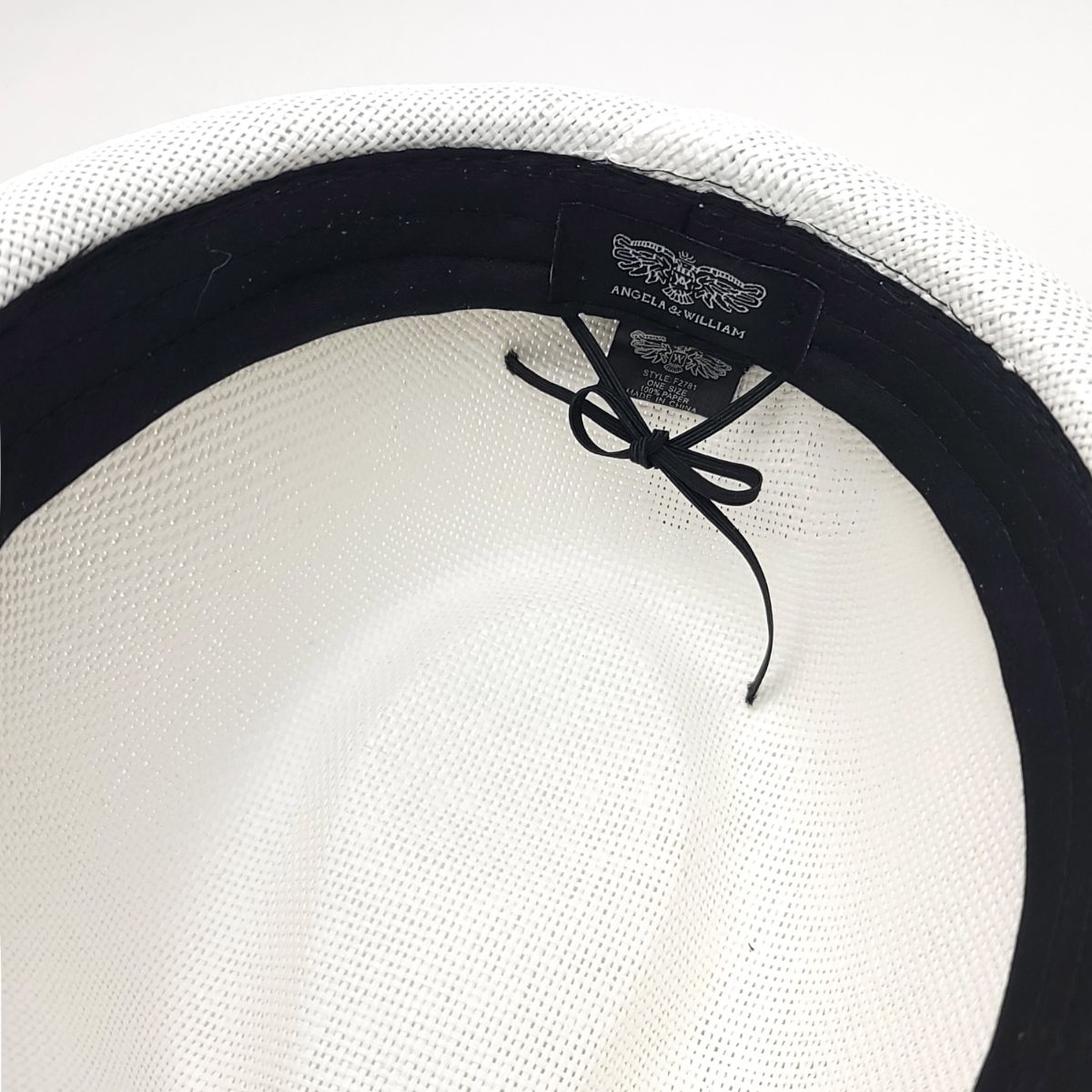Fedora Hat - F2781, 100% Straw, Multi-Coloured, OSFA, Adjustable