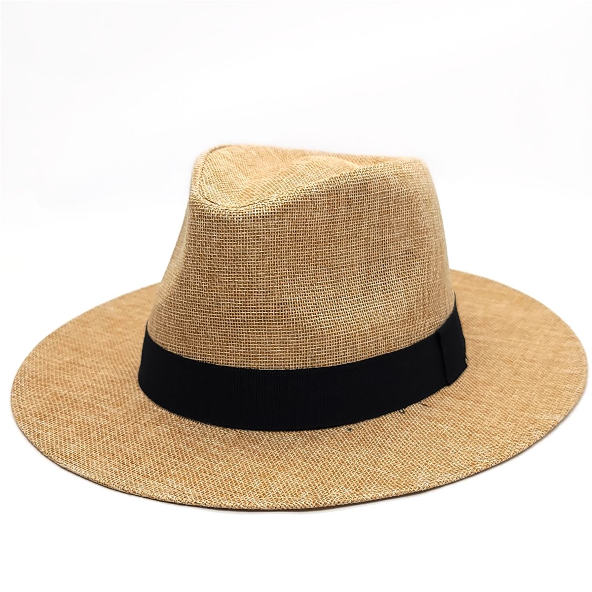 Panama Hat - F6050, 100% Linen, Multi-Coloured, OSFA, Adjustable