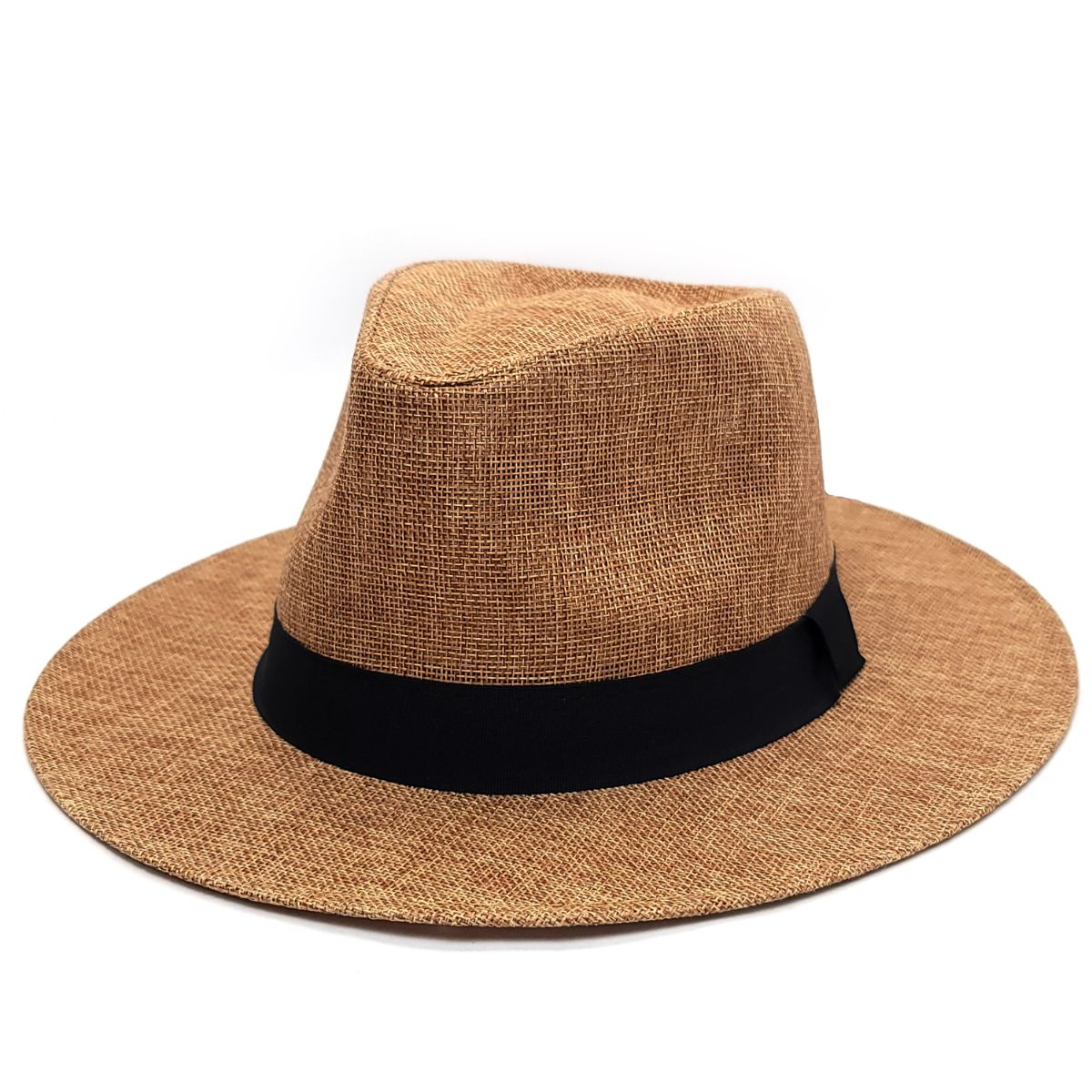 Panama Hat - F6050, 100% Linen, Multi-Coloured, OSFA, Adjustable