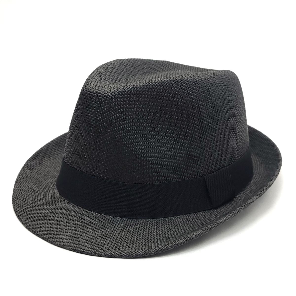 Fedora Hat - F2781, 100% Straw, Multi-Coloured, OSFA, Adjustable