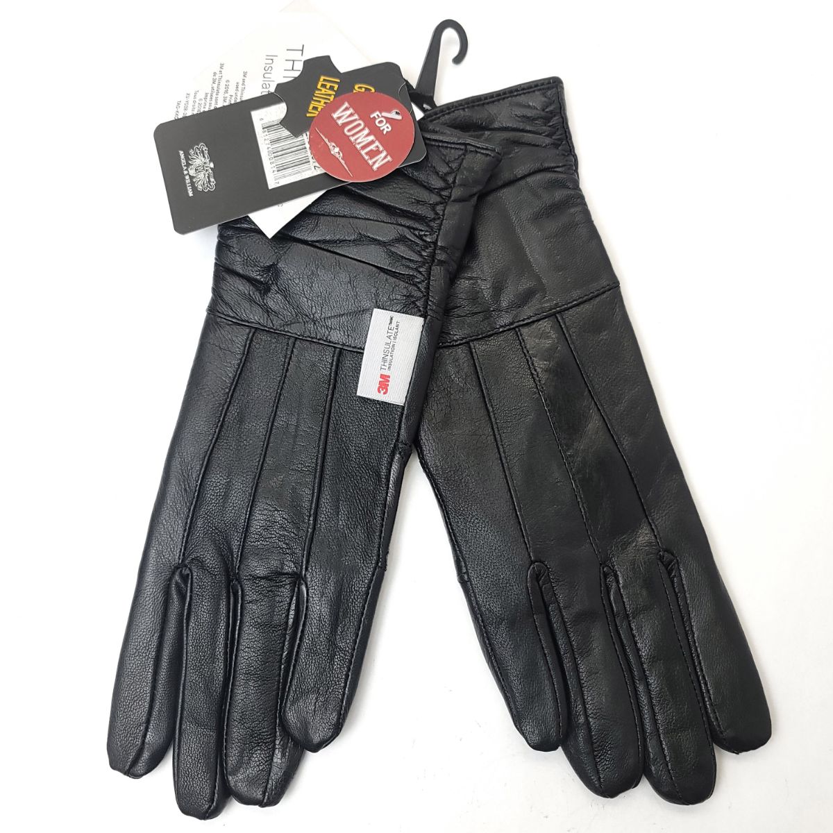 Ladies Leather Gloves - GL2372, Genuine Leather, 3 Sizes