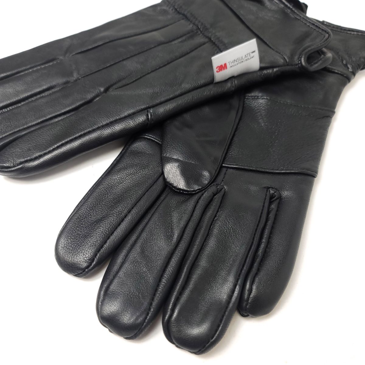Men's Leather Gloves - GL2374, Genuine Leather, 4 Sizes