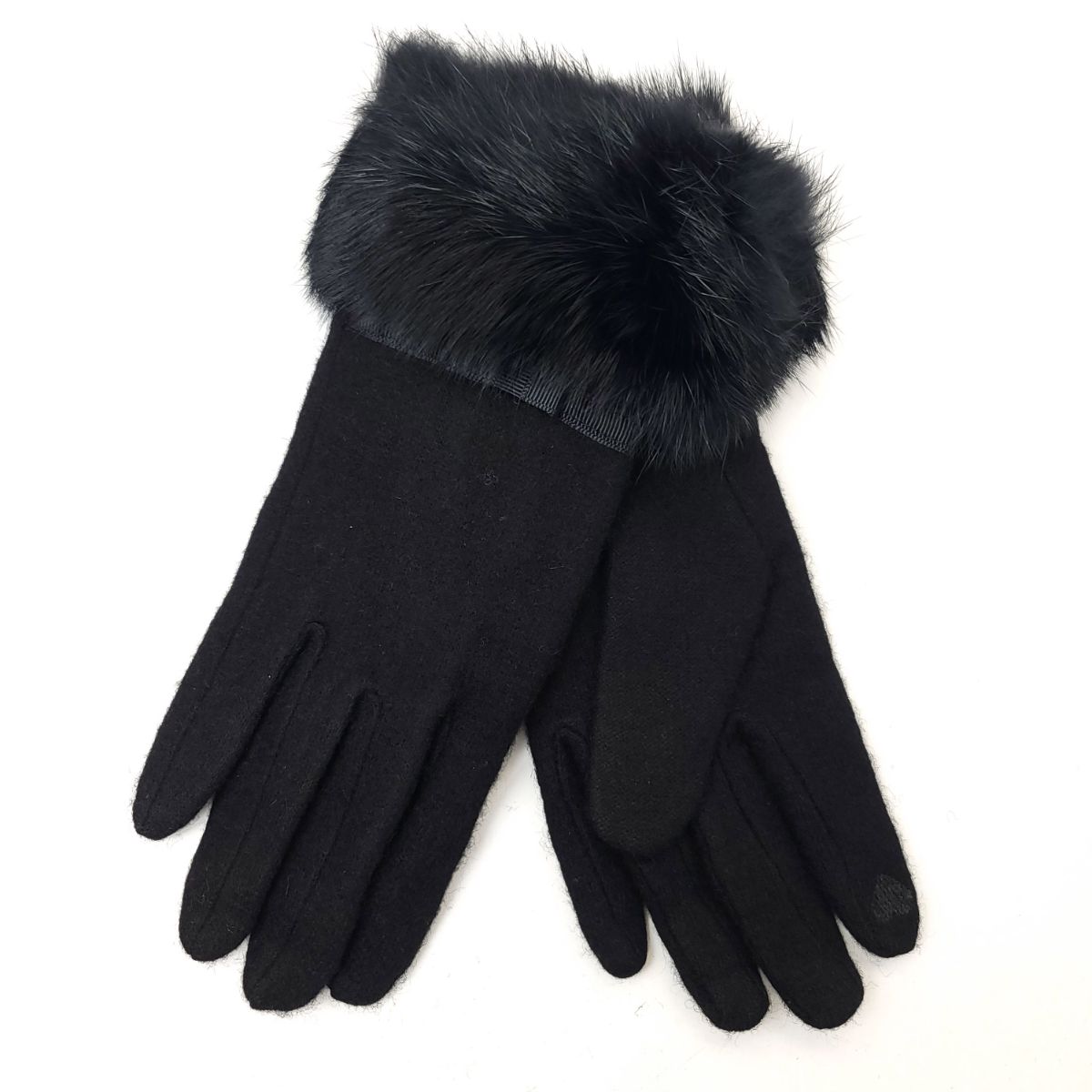 Ladies Touch screen Gloves - LGL011, Black