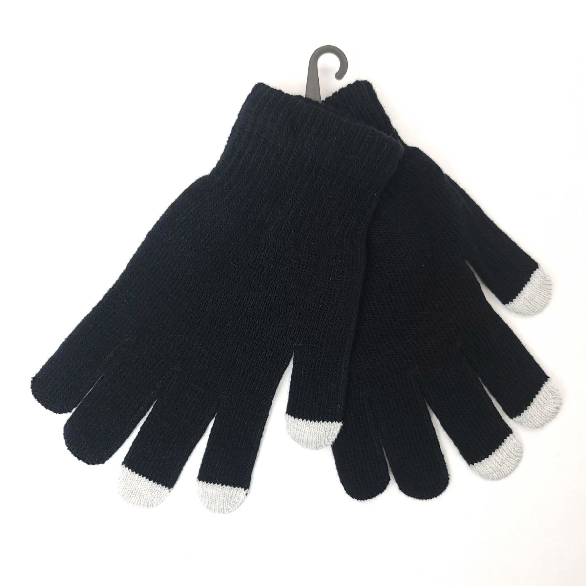 Touch Screen Gloves - 16473BLA, Black, Dozen Package