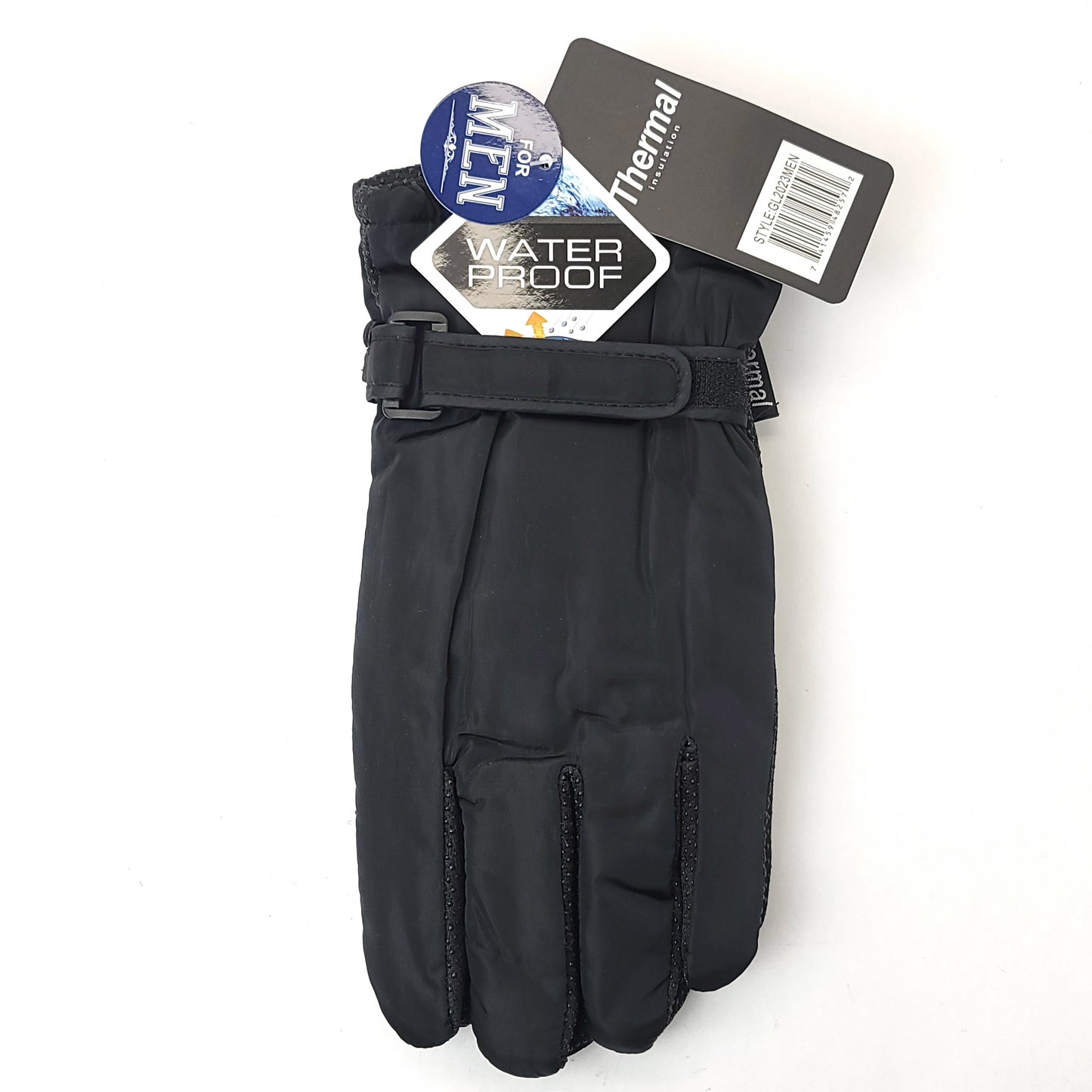 Water Proof Gloves, Men - GL2023MEN, Black