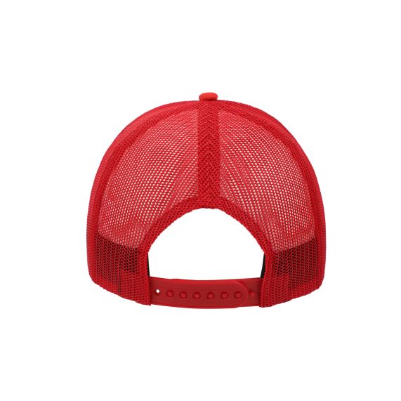 Hello Kitty Character Face Red & White Trucker Hat, KSHKC