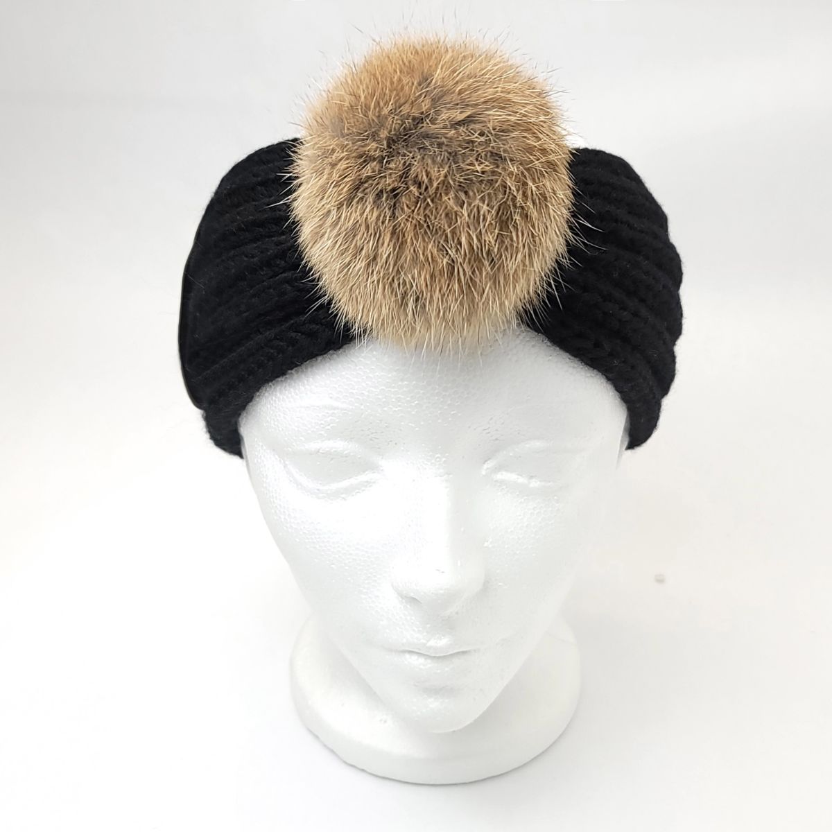 Winter Fashion Headband with Pom- HB22, Dozen Package