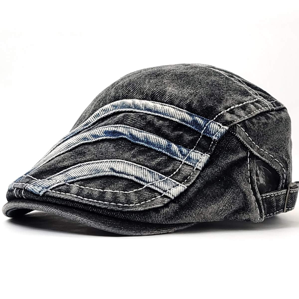IVY Hat -K204, Denim, Multi-Coloured, Adjustable