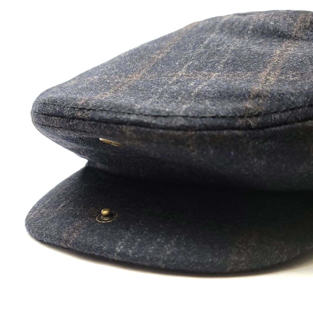 Wool Ivy Earflap Cap - IVE5033, 100% Wool, Plaid Pattern, 3 Sizes