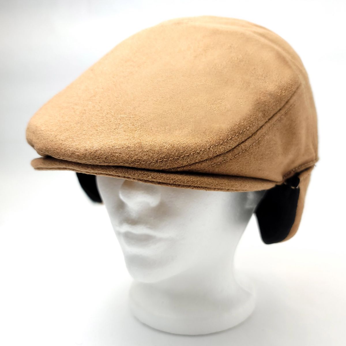 Wool Ivy Earflap Cap - IVE2342, 100% Wool, Solid Colour, 3 Sizes