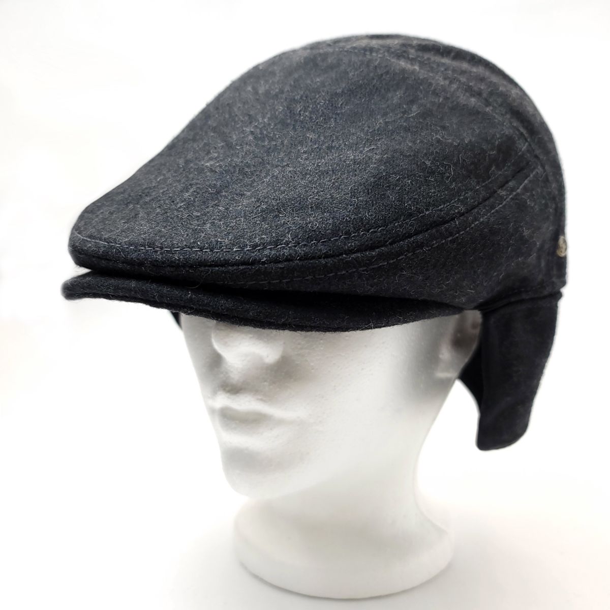 Wool Ivy Earflap Cap - IVE2342, 100% Wool, Solid Colour, 3 Sizes