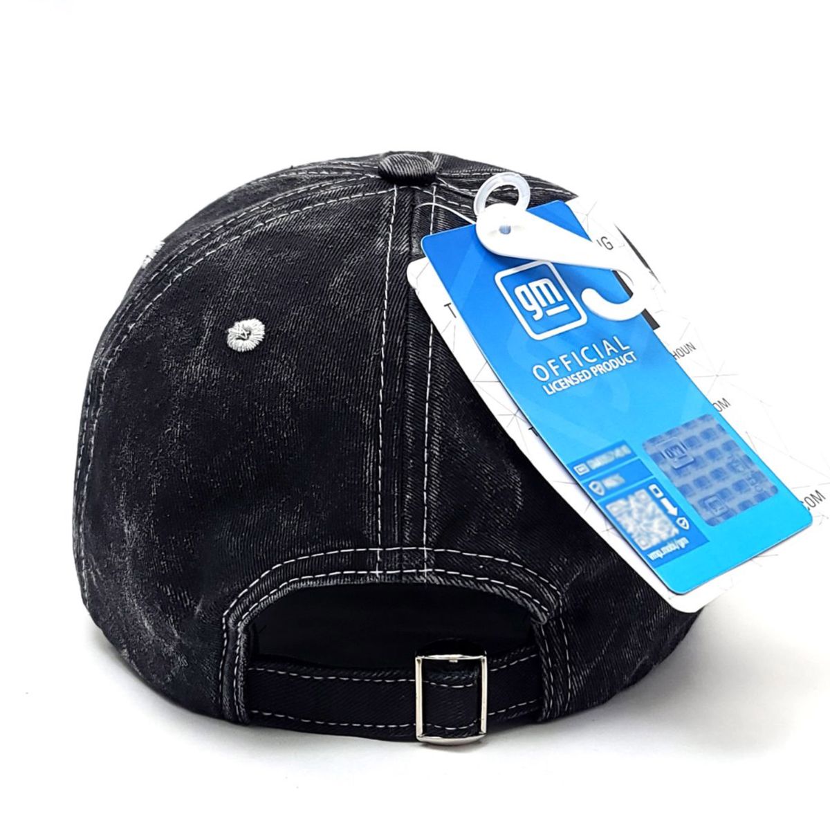 Auto Cap - Corvette, Distressed Black, Adjustable