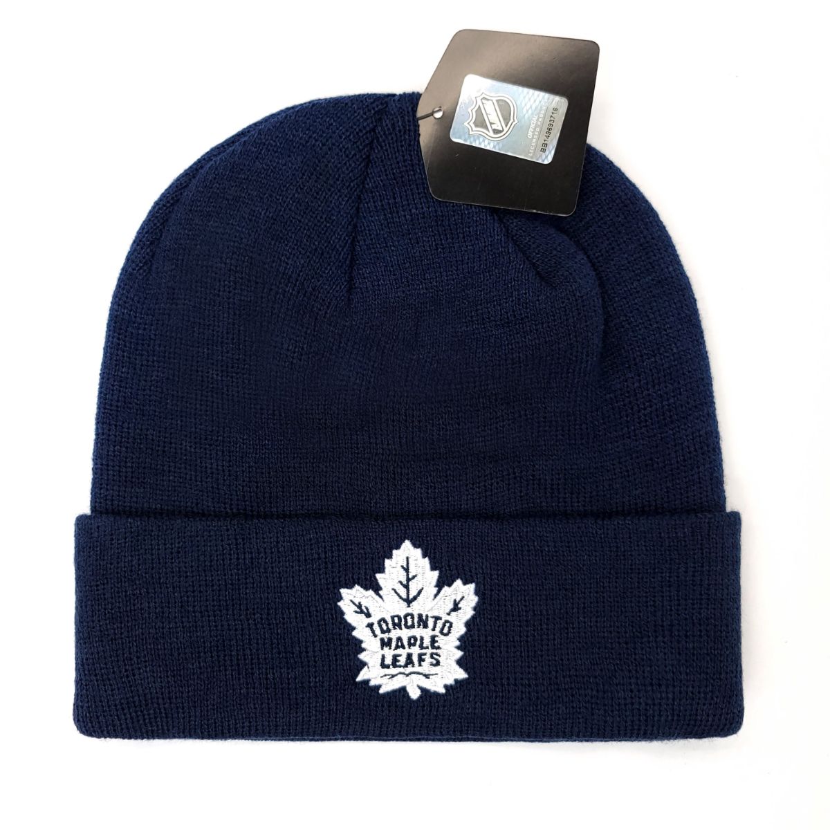 Toronto Maple Leafs Knit Toque - BS, Cuff, Navy
