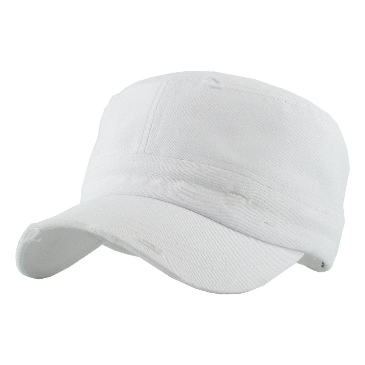 Military Cap - Vintage, Strap Closure, Multi-Coloured, OSFA