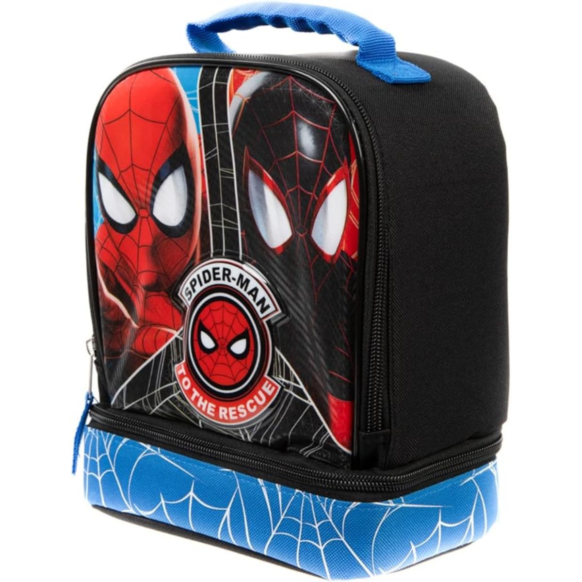 Marvel Spider-Man Dual Compartment Insulated Lunch Bag, XWUSM