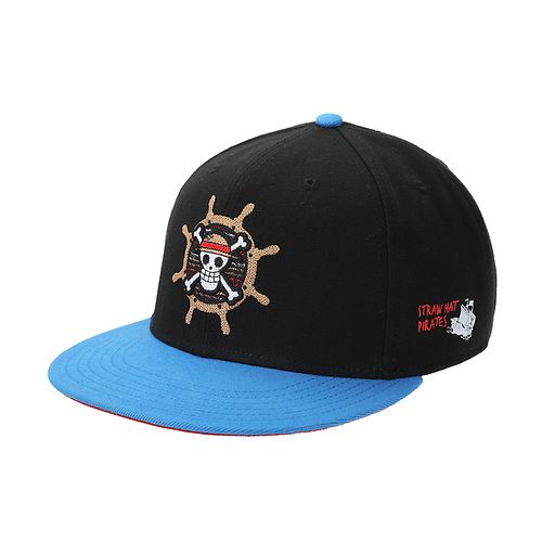 One Piece - Straw Hat Pirates Snapback Hat, S7NET