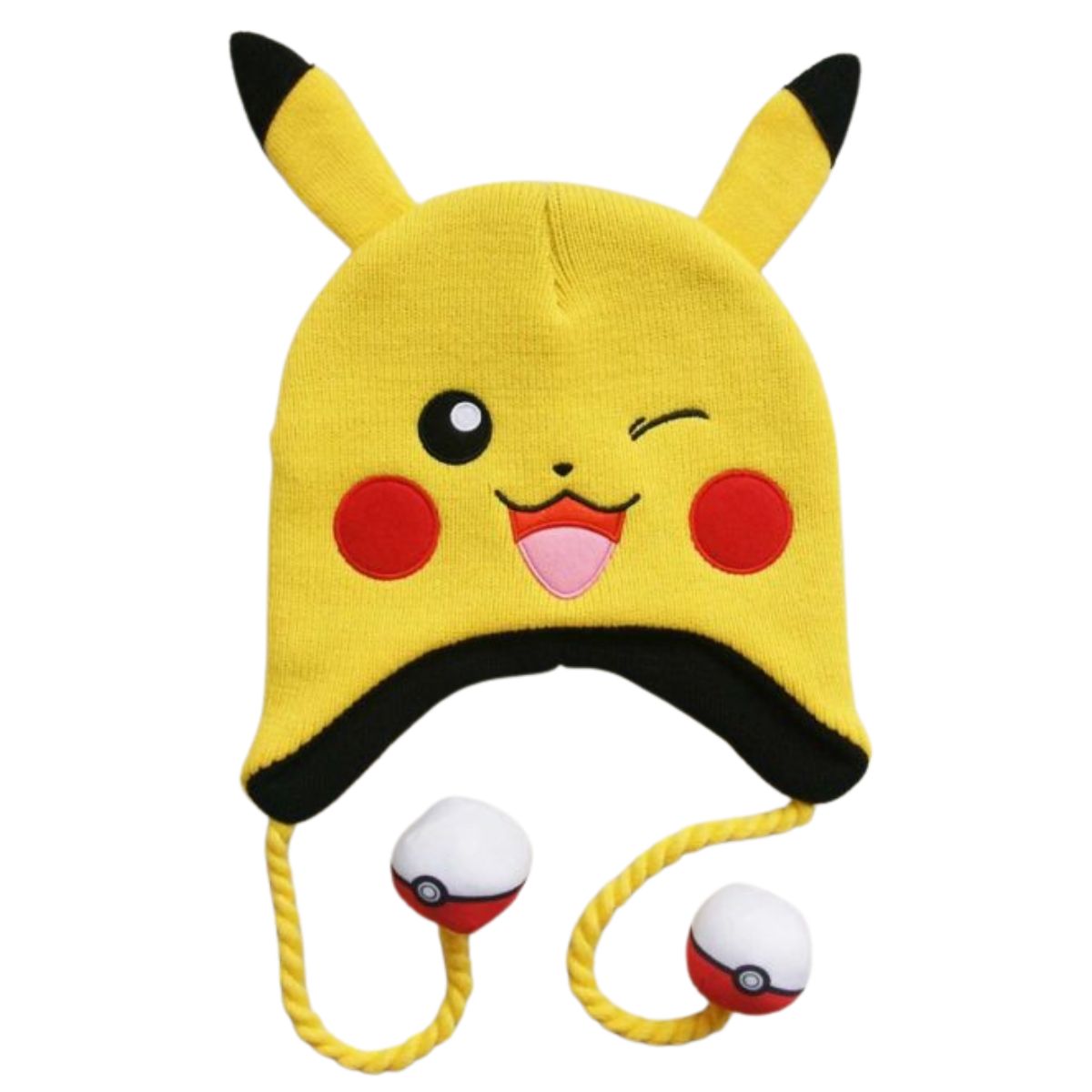 POKÉMON - PIKACHU LAPLANDER BIGFACE Pokeballs On Ends, 85POK