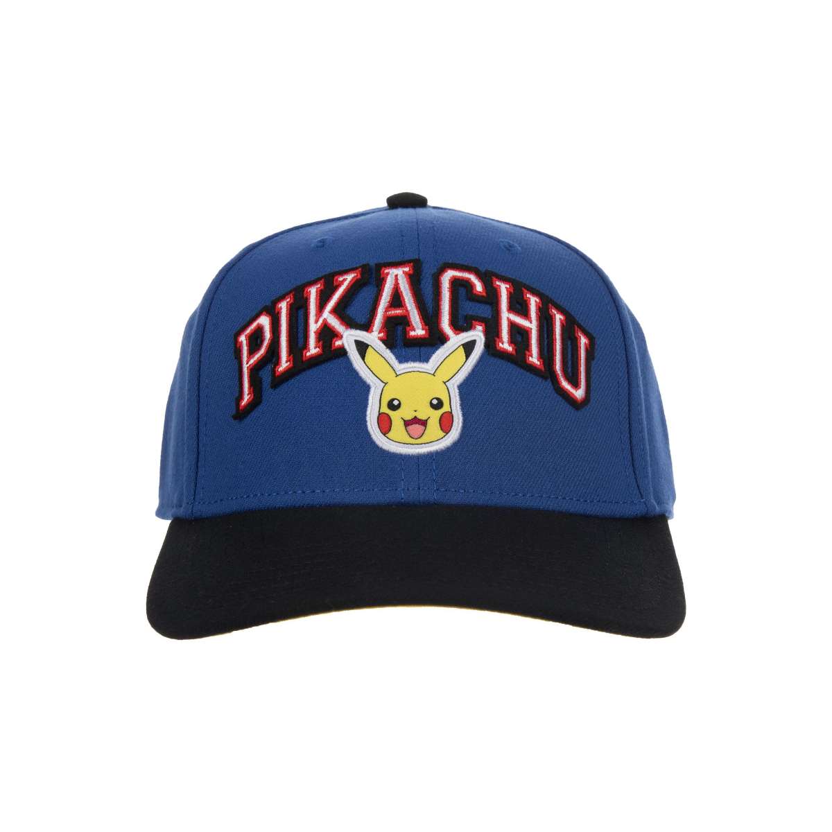 Pokémon Pikachu 025 Black Brim Snapback Hat, B2POK