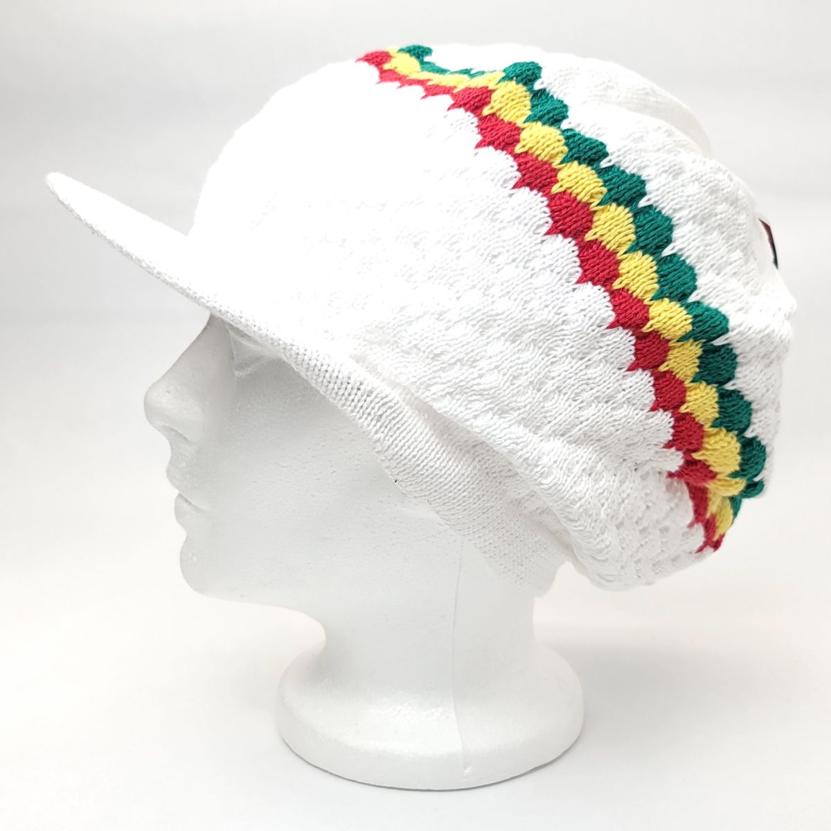 RASTA Knitted Visor Beanie- RV0005, Cotton, OSFA