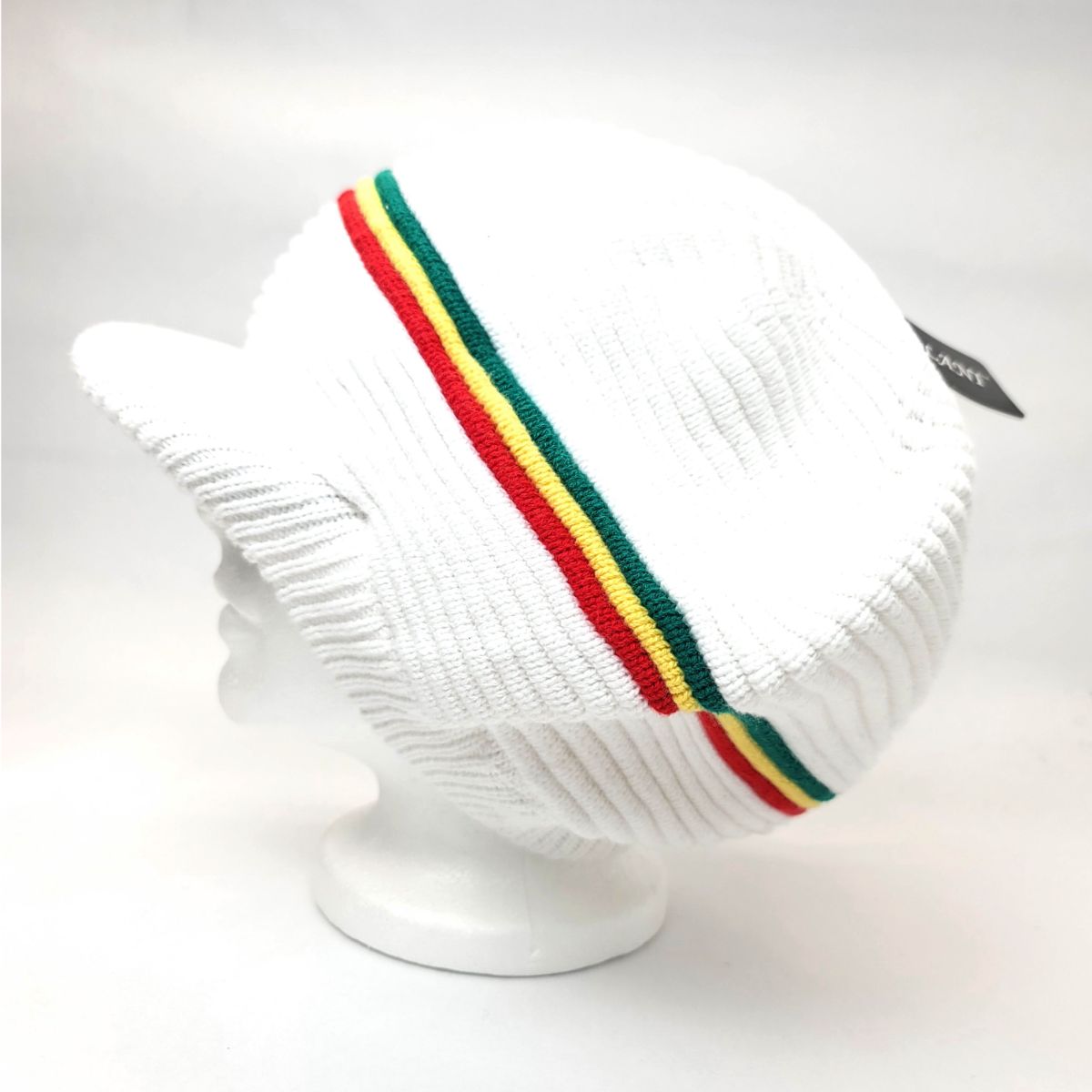 RASTA Knitted Visor Beanie-RV0014, Cotton, OSFA
