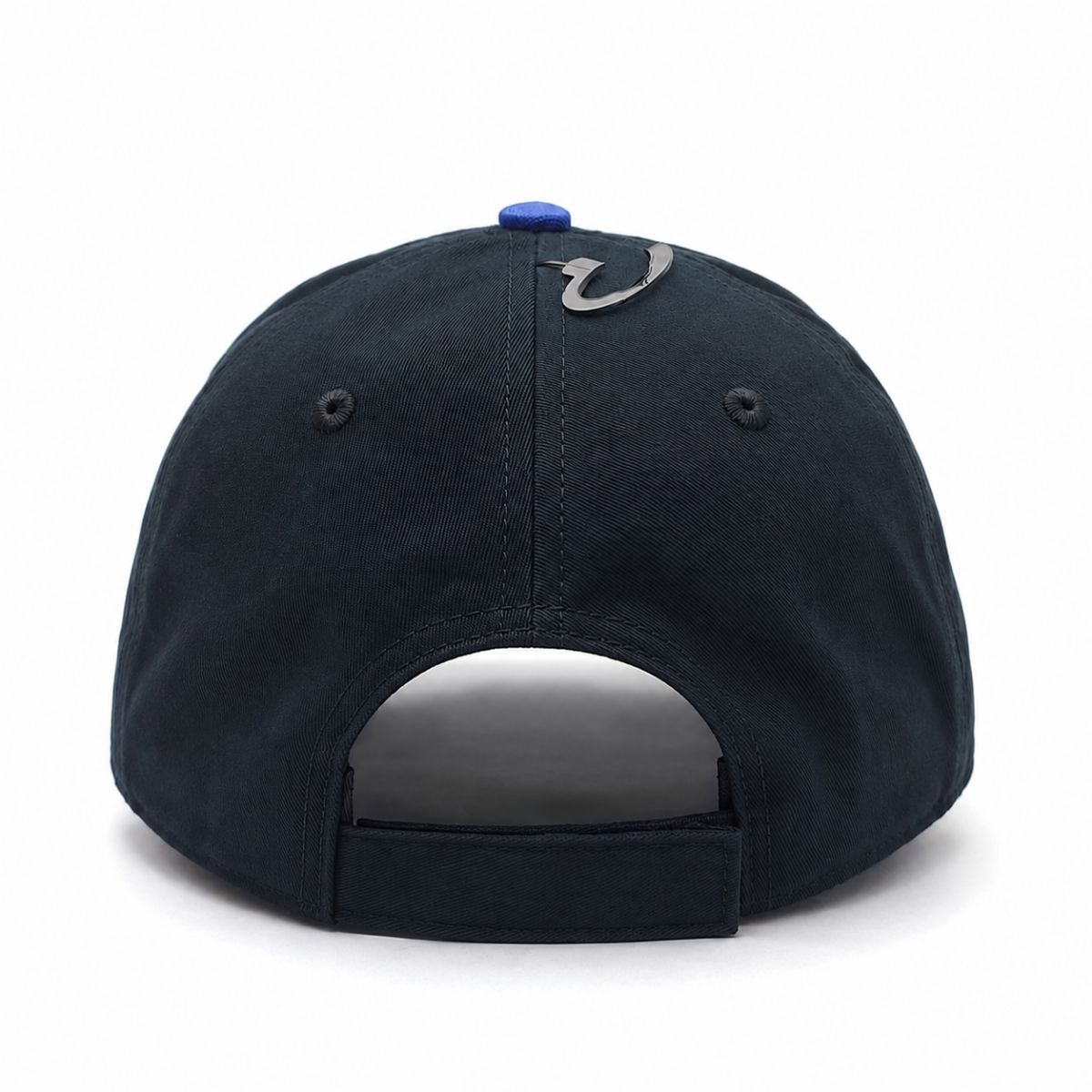 Winnipeg Blue Bombers - Basic, Black & Royal 2 Tone, Adjustable Velcro Closure, BSBK2T