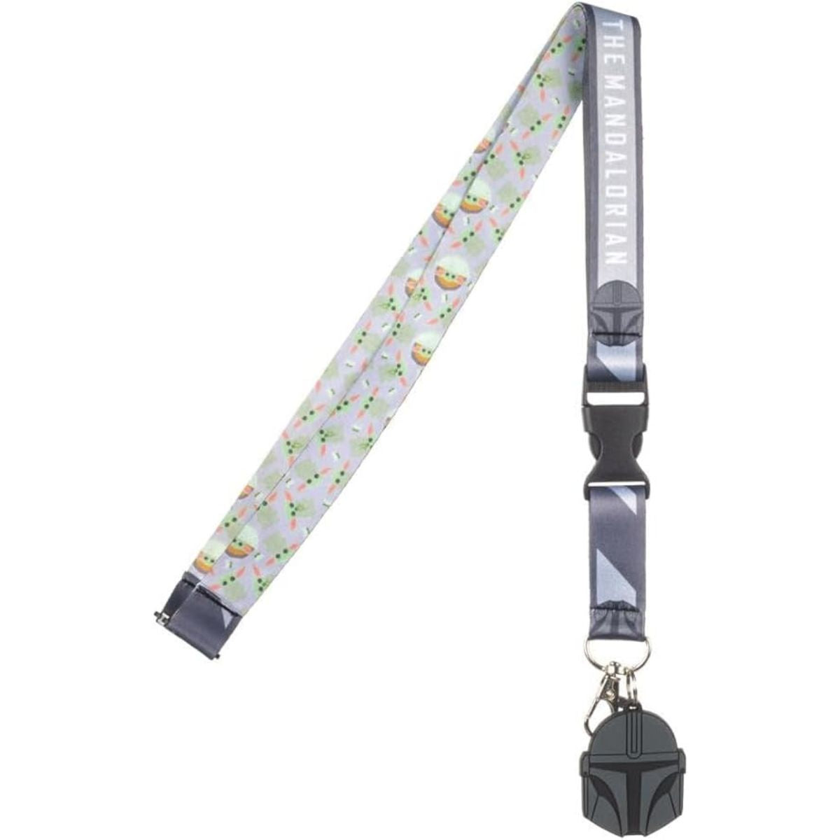 Star Wars The Mandalorian and Grogu Lanyard and Charm, S6STW