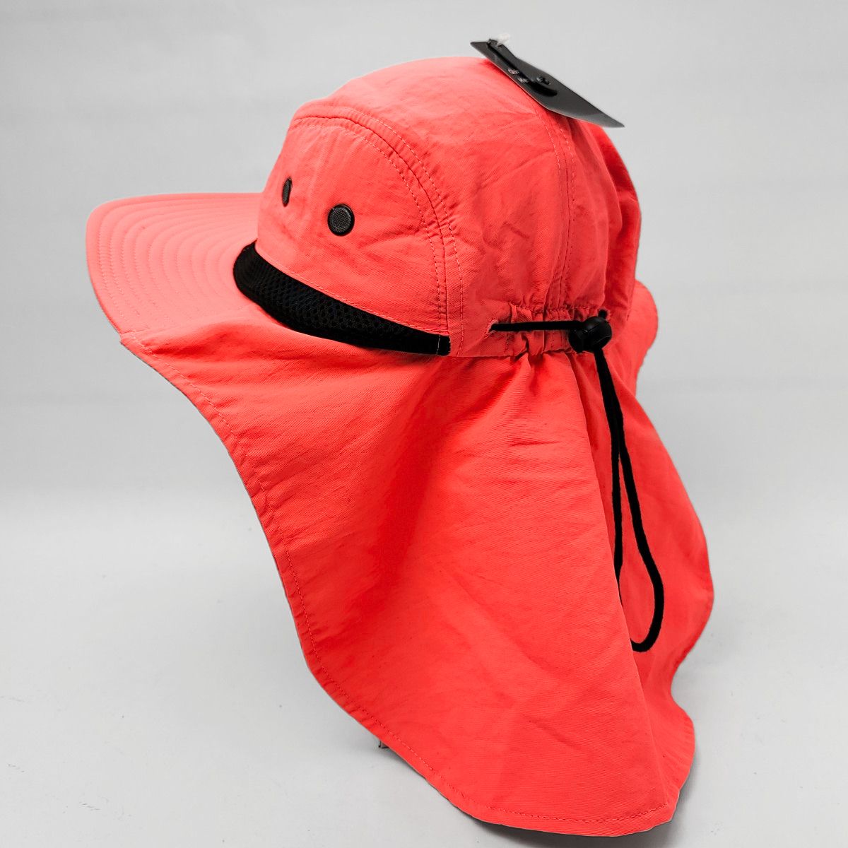 Outdoor Beach Hat with Neck Cover, F006, Multi-Coloured, Adjustable, Water Resistant