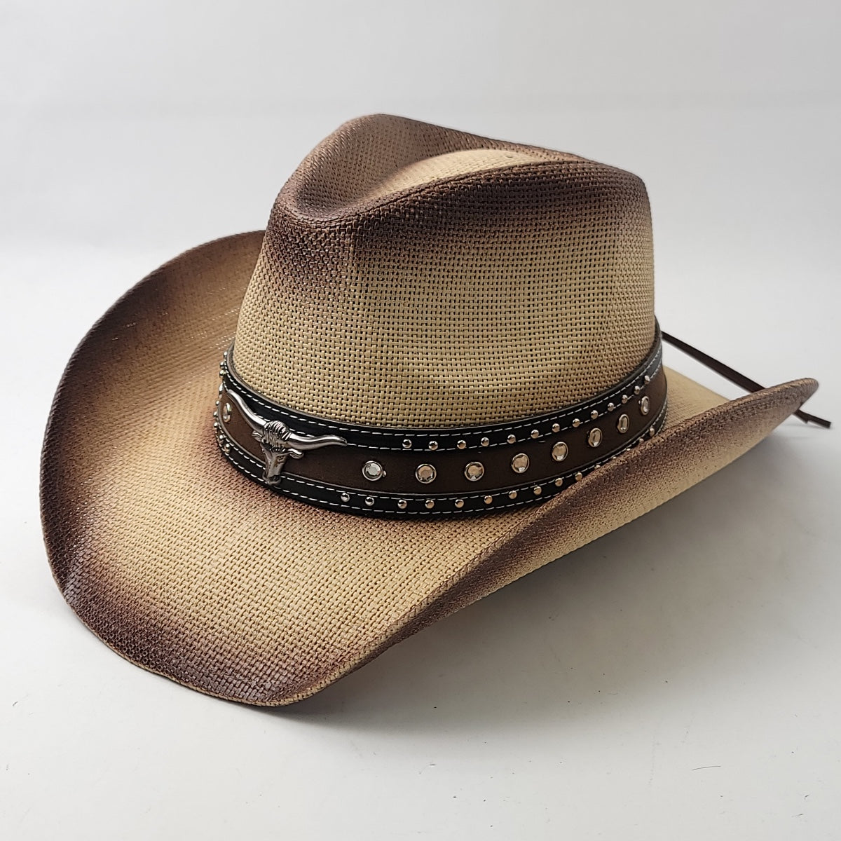 Natural Straw Cowboy Hat - ST132NT, Natural