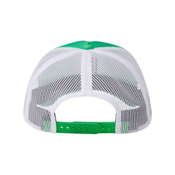 Super Mario Bros. Luigi Green Mesh Back Foam Trucker Snapback, G0SMB