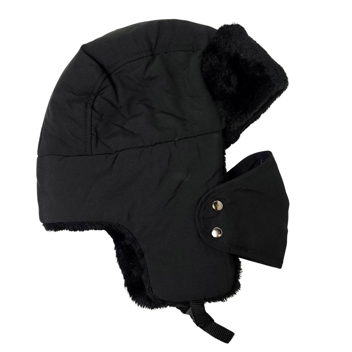 Trapper Hat- Short Fur with Detachable Mask - Multi-Coloured