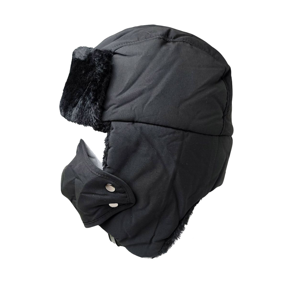 Trapper Hat- Short Fur with Detachable Mask - Multi-Coloured