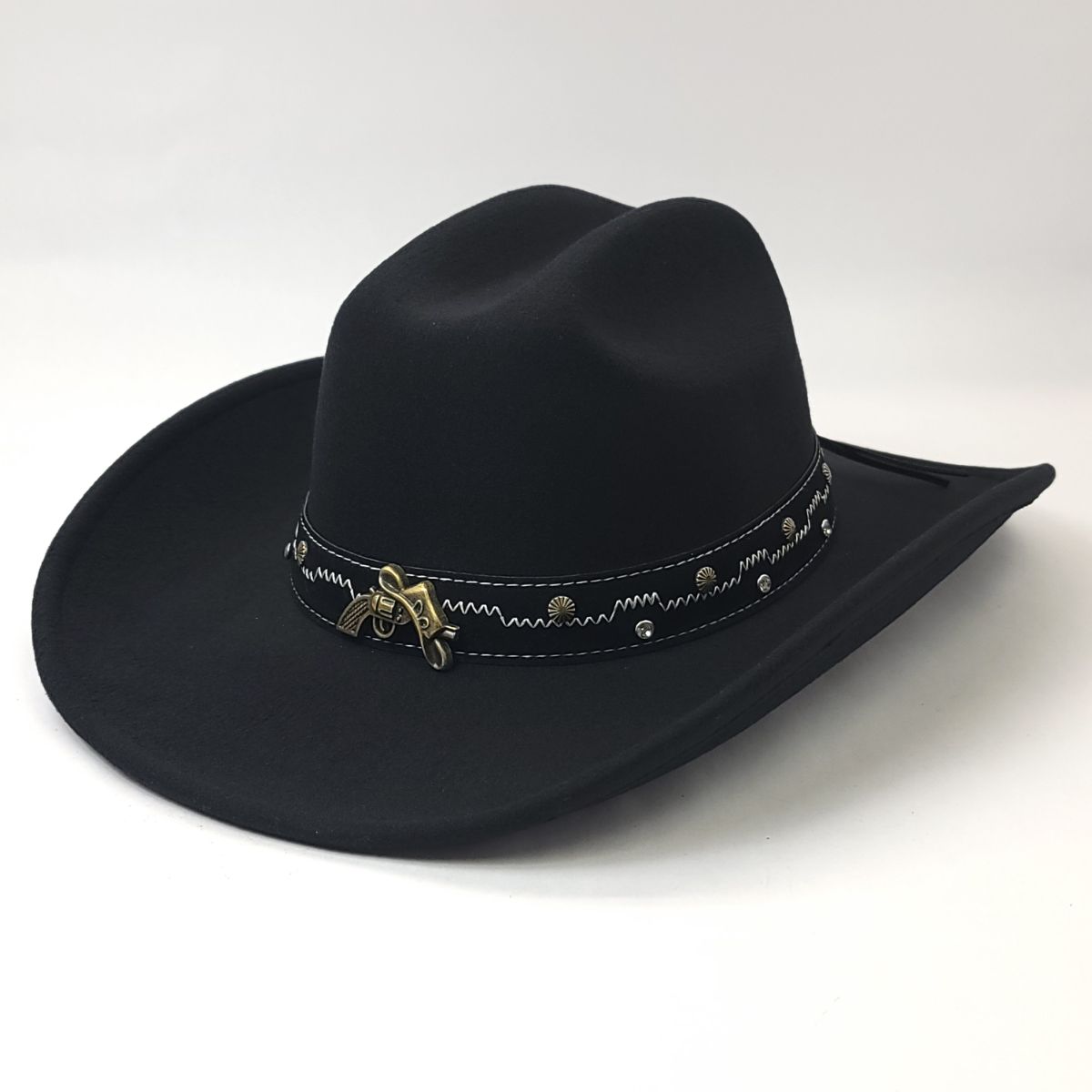 Cowboy Hat - WST001, Black