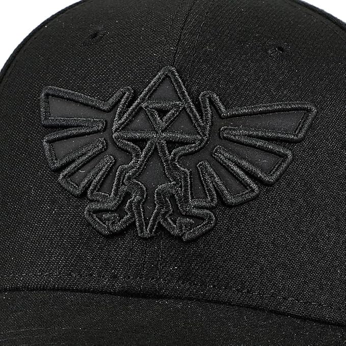 The Legend of Zelda Triforce Holographic Embroidered Elite Flex Cap, WZNTN
