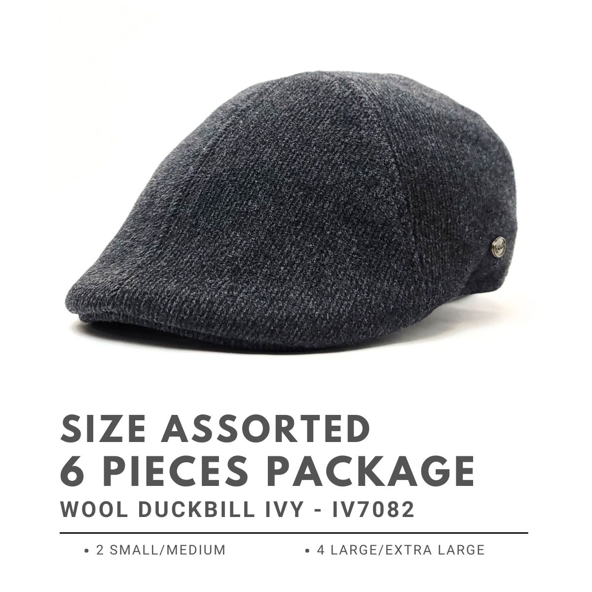 Wool Duckbill Ivy - IV7082, 100% Wool, 2 Sizes