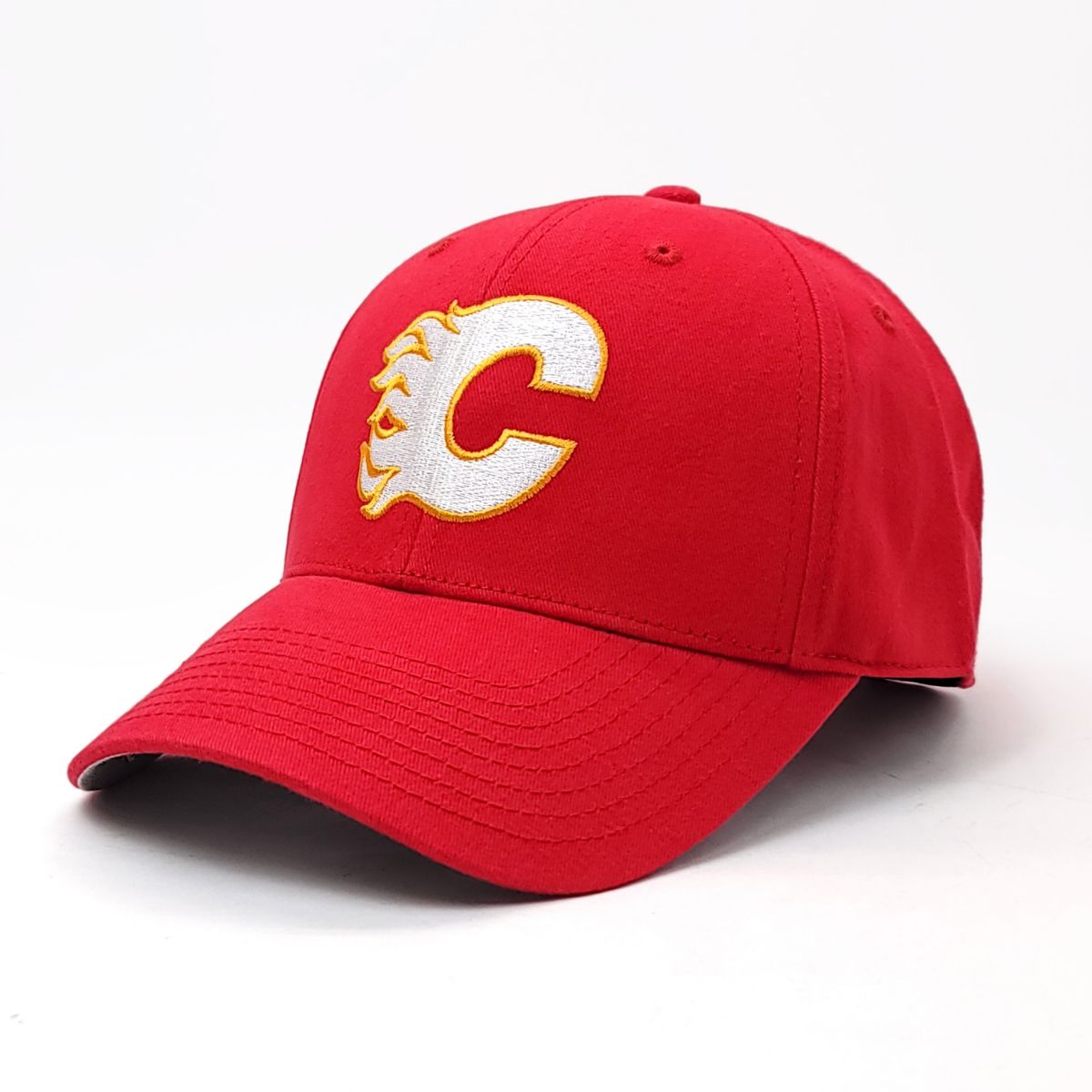 Calgary Flames Cap- BSRD, Red, Adjustable