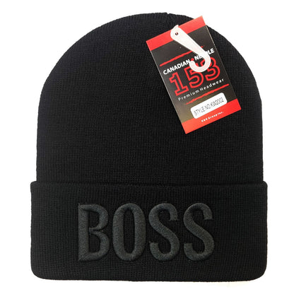 BOSS Knit Toque - Cuff, Multi-Coloured