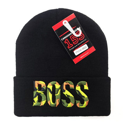 BOSS Knit Toque - Cuff, Multi-Coloured