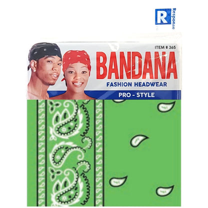 Bandana - Individual Package, Various Colours, One Size [$1.50/pc] [$15.00/dz]