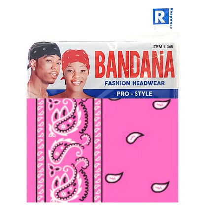 Bandana - Individual Package, Various Colours, One Size [$1.50/pc] [$15.00/dz]