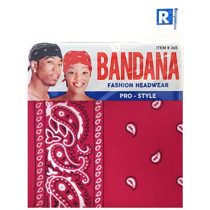 Bandana - Individual Package, Various Colours, One Size [$1.50/pc] [$15.00/dz]